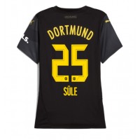 Borussia Dortmund Niklas Sule #25 Vieraspaita Naiset 2024-25 Lyhythihainen